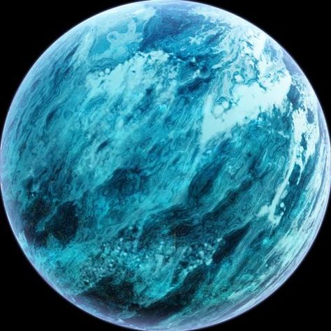 Fantasy water planet Alien Words, Planet Pictures, Water Planet, Planet Icon, Swirl Art, Planet Art, Space Icons, Planets And Moons, Planet Design