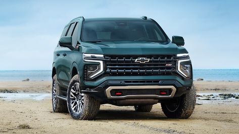 2025 Chevy Tahoe First Look: Smoother Ride and More Powerful Duramax Diesel Tahoe Z71, Terrain Denali, Buick Models, Full Size Suv, Large Suv, Medium Duty Trucks, Duramax Diesel, Corvette C7, Camaro Rs