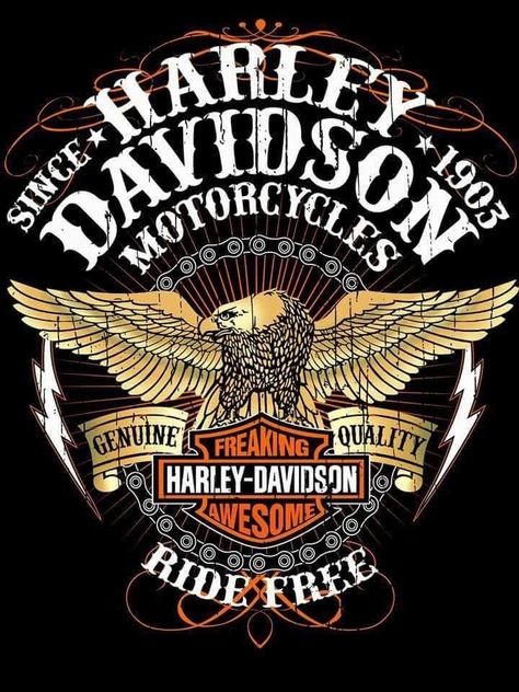 Harley Davidson Kunst, Harley Davidson Softail Slim, Motocykle Harley Davidson, Harley Davidson Decals, Harley Davidson Birthday, Motor Harley Davidson, Harley Davidson Crafts, Harley Davidson Images, Harley Davidson Posters