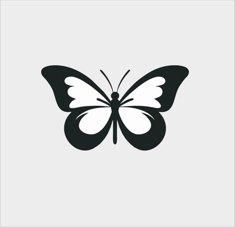 Beautiful Butterfly Images, Butterfly Tattoo Ideas, Butterfly Vector, Butterfly Logo, Butterfly Images, Outline Art, Textiles Fashion, Nature Design, Butterfly Tattoo