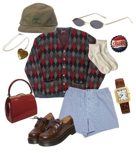 Grandad Core Fashion, Grandpa Fit Aesthetic, Eclectic Grampa Aesthetic, Electric Grandpa Outfit, Grandpacore Outfit Boy, Old Grandpa Aesthetic, Grandpa Summer Outfit, Electric Grandpa Fashion, Coastal Grandpa Style