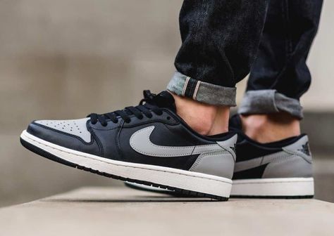 How To Know If Jordan 1 Low Are Fake/Real (2024) Jordan 1 Low Vintage Grey, Jordan 1 Low Shadow, Air Jordan 1 Outfit Women, Jordan 1 Outfit Women, Jordan 1 Outfit, Sneaker Bar, Low Top Jordans, Jordan Outfit, Nike Air Jordan 1 Low