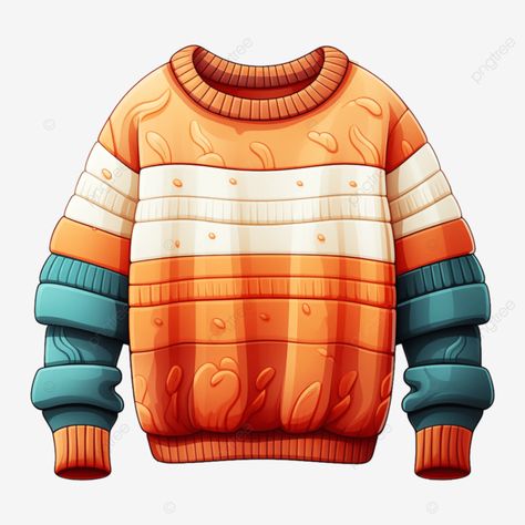 warm colorful illustration of sweater winter clothing sweater winter clothes winter png Sweater Illustration, Sweater Weather Drawing, Sweater Clipart, Fall Sweater Illustration, Winter Clothes Cartoon, Winter Wear Women Illustration, Christmas Sweater Illustration Patterns, Clothes Pictures, Peinados Fáciles Para Cabello Corto