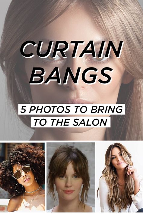 New Hair Trends, Bangs For Round Face, Medium Length Hair With Layers, Bangs With Medium Hair, How To Style Bangs, Hair Trend, Long Hair With Bangs, The Curtain, Short Hair With Bangs