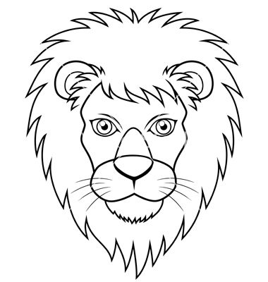 Lion Lion And Lamb Coloring Page, Lion King Coloring Pages Free Printable, Lion Drawing Simple, Lion Clipart Black And White, Lion Face Mask, Lion Face Drawing, Simple Face Drawing, Lion Coloring, Lion Coloring Pages