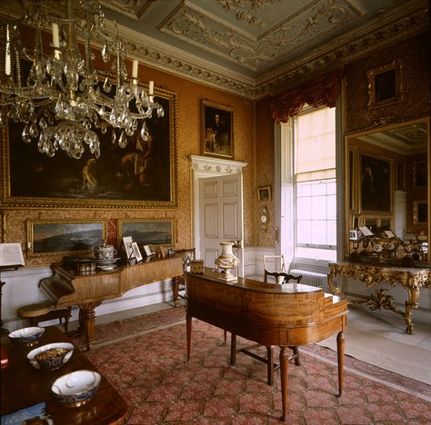 Petworth Petworth House, England Country, Belton House, Historical Interior, Georgian Interiors, Classical Interior, English Manor Houses, English Interior, Neoclassical Interior