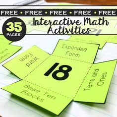 Math Notebooks in the Primary Grades. Free math notebook activities are a great starting point-download these and give them a try-grab 35 pages of free resources here- Lucky Little Learners Math Foldables, Multiplication Strategies, Learning Multiplication, Alternative Seating, Brag Tags, Math Tools, Math Fact Fluency, Math Notebook, Notebook Pages