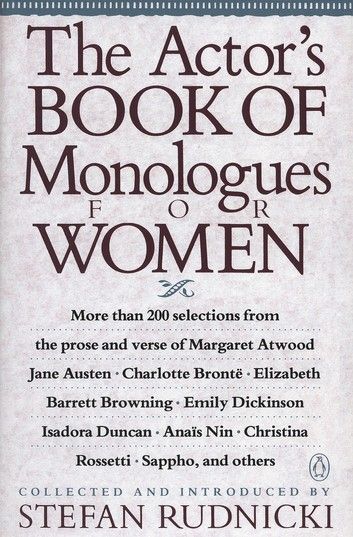 Monologues For Women, Acting Monologues, Teaching Theatre, Mary Wollstonecraft, Acting Lessons, Elizabeth Barrett Browning, Charlotte Brontë, Christina Rossetti, Isadora Duncan