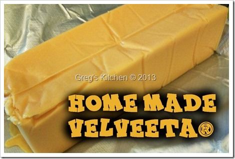 Homemade Velveeta, Velveeta Cheese, Homemade Cheese, My Recipes, How To Make Cheese, Cheese Recipes, Copycat Recipes, Om Nom, Diy Food