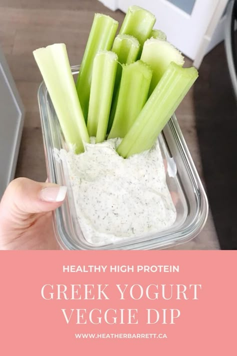 Homemade Healthy Veggie Dip, Protein Dip For Veggies, High Protein Vegetable Dip, High Protein Ranch Dip, High Protein Veggie Dip, High Protein Dip Recipes, Protein Veggie Dip, High Protein Greek Yogurt Recipes, Veggie Dip With Greek Yogurt