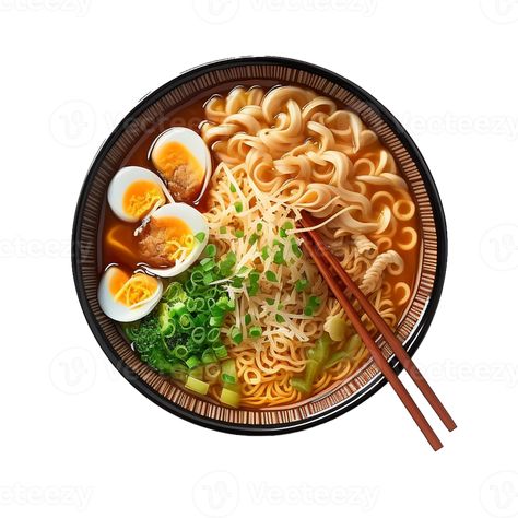 Japanese Noodles, Ramen Bowl, Ramen Noodles, Free Png, Food Animals, Ramen, Noodles, Planting Flowers, Royalty