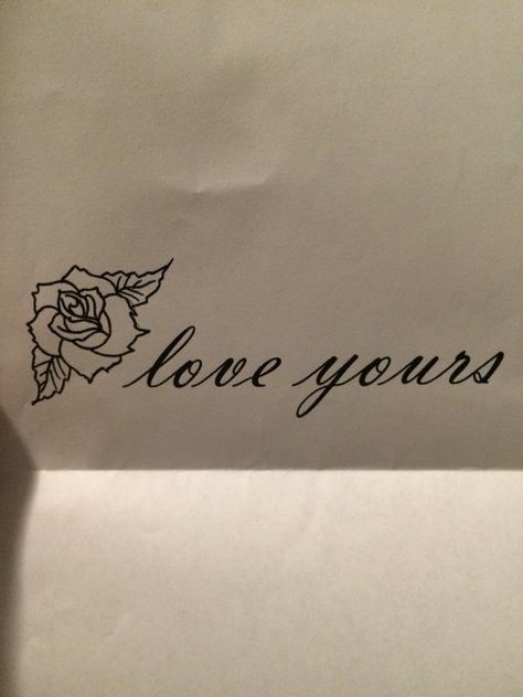 Love Yours Tattoo Idea, Love Yourz J Cole Tattoo Stencil, Love Yourz Tattoo Women, Love Your Tattoo J Cole Font, Love Galore Tattoo, Song Lyric Tattoos For Women, Love Yourz Tats, Love Yourz J Cole Tattoo Cursive, Love Yours J Cole Tattoo