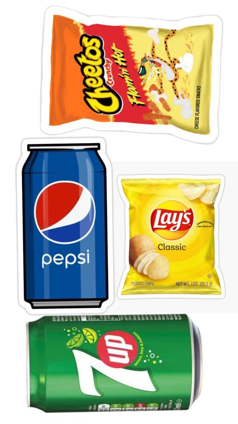 Junk food Junk Food Pictures, Unhealthy Food Cartoon, Junk Food Stickers, Snack Lays, Cheetos Cheese, Cheetos Crunchy, Phonics Reading Passages, Crunchy Potatoes, Abc Crafts