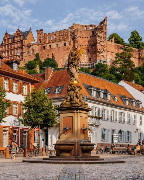 Heidelberg Castle, Places To Visit In Germany, German Castles, German Houses, Oceans 8, Trip To Germany, Heidelberg Germany, Places In Germany, Germany Photography