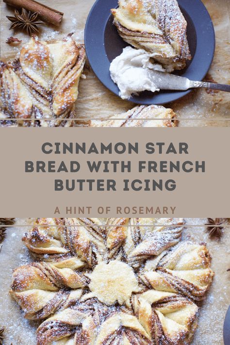 Cinnamon Roll Star Bread, Star Bread Christmas, Cinnamon Roll Star, Cinnamon Star Bread Recipe, Cinnamon Star Bread, Recipe Keeper, Brunch Dessert, Star Bread, Cinnamon Twists