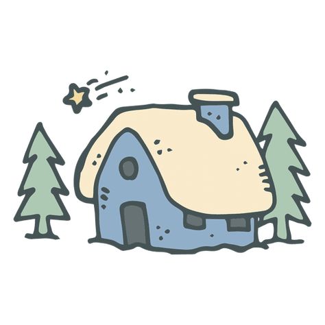 Blue snowy cottage hand drawn cartoon icon 49 #AD , #Paid, #SPONSORED, #cottage, #snowy, #icon, #hand Cartoon Cottage, Snowy Cottage, Mo Design, Ceramic Spoons, Educational Projects, Cartoon Icons, Architecture Photo, Graphic Image, Logo Icons