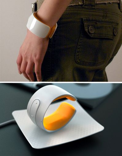 whoa, cool. i wonder how it works... 12 Ingenious Gadgets & Technologies Designed for the Blind | WebUrbanist Lg Mobile, Wearables Design, Assistive Technology, Wearable Tech, Gadgets And Gizmos, Plastic Jewelry, Technology Design, Gadget Gifts, Future Technology