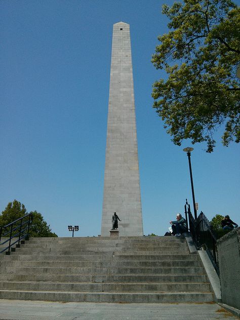 Bunker Hill Monument, Boston (free) Bunker Hill Monument Boston, Charlestown Boston, Boston Aesthetic, Bunker Hill Monument, The Bunker, Boston Mass, American Landscape, Bunker Hill, Stone Walls