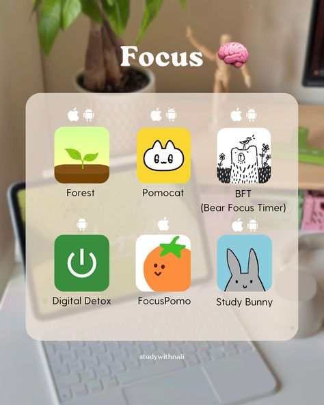 🏫 Back to school apps master list ’24 Useful apps to start a new semester strong 💪🏻 The categories of the apps are: 📝 note-taking ⏰ time management 🗓️ organization 🧘🏻‍♀️ focus 🩹 study aid 🛋️ lifestyle 🩺 health ☕️ study break What other app would you add to the list? 📝 #studytips #backtoschool #appsios #appsandroid #studygram Best Apps For Studying On Laptop, Study To Do List Ideas, Cute Study Apps, Things To Search On Pinterest, Study Notes Ideas, Note It App, Apps For Studying, Best Time Management Apps, School To Do List