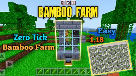 Vikas Brine YT Minecraft Bamboo Farm, Bamboo Farm Minecraft, Bamboo Farm, Farm In Minecraft, Farm Minecraft, Minecraft Farm, Minecraft Ideas, Animal Farm, Farm Animals