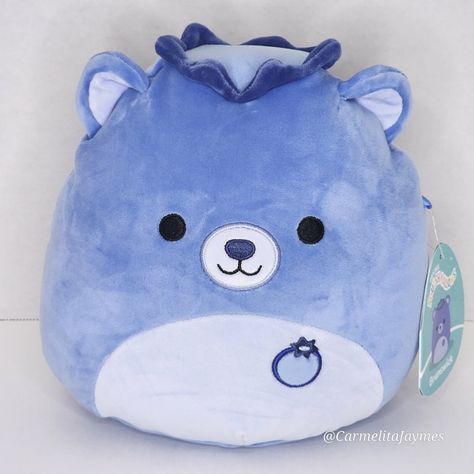 Brand New With Tags Brunswick- Blueberry Bear Official Squishmallow By Kelly Toy Squad - Crossover Squad Series 2 Collector Number - Squishdate - Year - 2024 Size - 8 Inch Bio - Appearance - Everything In My Closet Bogo 50% Off Listed Prices All Jewelry Priced $25 & Under Are 2/$30 Free Shipping On Orders Over $75 Ships In Beautiful Box W Care Free Gifts With Every Order!! Free Squishmallow Gifts With Every Squishmallow Order!!! The Bigger The Order, The Bigger The Gift Get $10 Off Your 1st Orde Blue Squishmallow Aesthetic, Squish Mellows Big, Squash Mellows, Blue Squishmallow, Squishmallows Collection, Cute Squishies, Cute Diy Room Decor, Kawaii Crochet, Kawaii Plushies