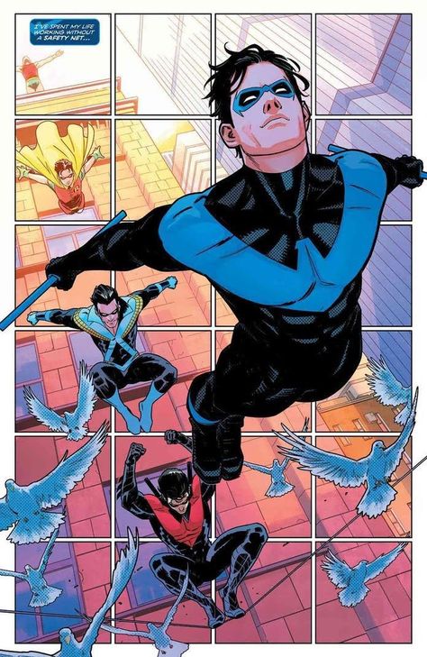 Bruno Redondo on Twitter: "This is all the preview of Nightwing #79 I’ll share. This Sunday is FOC. @fxstudiocolor @TomTaylorMade @jesswchen @Ben_Meares #WessAbbott… https://t.co/KInqQ3uM1l" Nightwing Art, Nightwing Wallpaper, Nighwing, Nightwing And Starfire, Univers Dc, Arte Dc Comics, Dc Comics Artwork, Im Batman, Batman Family