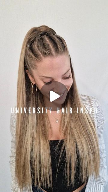 Poppy ✨️♏️ on Instagram: "Twist braids half up inspo ✨️ Save it to try later!

.

.

#braidedhair #braidedhairstyles #coiffure #hair #hairstyle #hairstylevideo #hairstyletutorial #twistbraids #twiststyles #hairhack #braidtrends #hairstyle2024 #braids #braidinspo #hairidea #hairstyle #hairtutorials #halfup #halfuphalfdown #braidstyles #halfuphair #halfuphairstyle" 2 Front Braids, Braids In A Ponytail, Braidstyles Hairstyles, Three Braids, Braids Weave, Braid Trends, Braided Half Up, Beautiful Braided Hair, Twist Styles