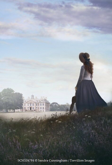 https://www.trevillion.com/stock-photo/trevillion/search/detailmodal-0_00268759.html?dvx=1678 Victorian Countryside, Pride And Prejudice Scenery, Pride And Prejudice Field Scene, 19th Century Aesthetic Girl, Victorian Woman Riding Horse, Victorian Aesthetic, Royal Aesthetic, Romance Art, Romantic Scenes