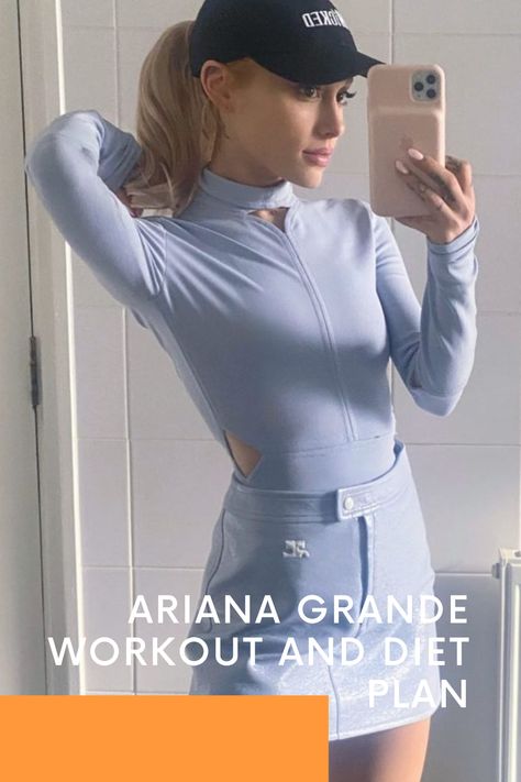 Ariana Grande Workout and Diet Plan ‎#BikiniBody #BurnFat #CelebrityWorkout #CircuitTraining #DietPlan #FlatStomach #TonedBody ‎‎#TonedLegs #WeightLoss #WorkoutRoutine #Yoga Ariana Grande Workout, Angelina Jolie Diet, Ariana Grande Diet, Hard Work Motivation, Celebrity Diets Plan, Workout And Diet Plan, Ariana Grande Body, Celebrity Diets, Boca Raton Florida