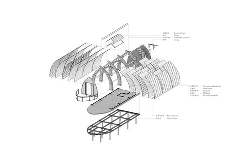 Arched Cabin, Architectural Design Studio, Resort Architecture, Design Institute, Timber Structure, Vernacular Architecture, New Century, Architectural Drawing, Boat Building