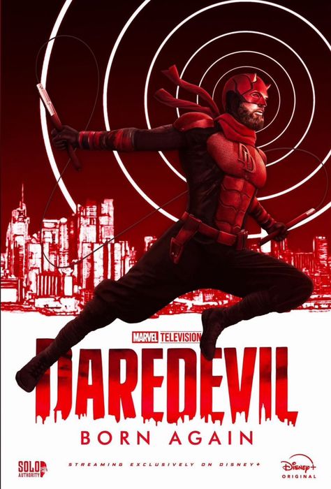 King Daredevil, Daredevil Born Again, Marvel Television, Daredevil Netflix, Fan Poster, Born Again, Smart Auto, Live Action, The King