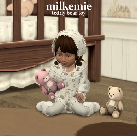 teddy bear toy | Patreon Sims 4 Teddy Bear Cc, Milkemie Sims 4 Cc, Ts4 Infant Cc Patreon, Infant Cc Ts4, Sims 4 Cc Child Furniture, Infant Cc Clothes, Sims 4 Cc Patreon Toddler, The Sims 4 Cc Infant Clothes, Sims 4 Infant Cc Patreon