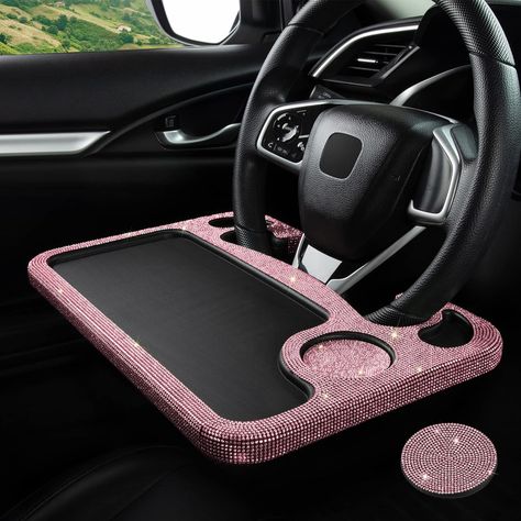 https://amzn.to/48rjV2j Decorated Interior Of Car, 4runner Accessories Girly, Car Decor Girly, Car Decorations Interior Pink, Baddie Car Interior, Backseat Car Decor, Cool Car Interior Ideas, Cool Car Interior, Pink Jeep Accessories