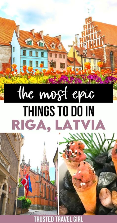 The Most Epic Things to do in Riga Latvia Baltic Cruise, European Itineraries, Estonia Travel, Eastern Europe Travel, Spain Portugal, Europe Itineraries, Travel Girl, Baltic States, Visit Egypt