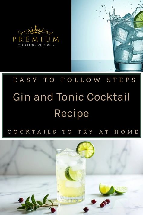 Discover the colonial origins and expert techniques behind crafting the perfect gin and tonic that goes beyond just mixing spirits. Gin N Tonic Recipe, Best Gin And Tonic Recipe, Gin And Tonic Recipe, Best Gin And Tonic, Bearnaise Sauce, Tonic Recipe, Best Gin, Classic Martini, Cocktails To Try