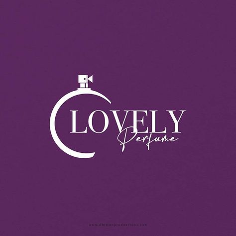 Lovely Perfume - Dhiman Productions Clever Logo Design, Perfume Logo, Lovely Perfume, Clever Logo, Brand Mark, Creative Logo Design, Visiting Card, Healthy Drinks Recipes, Perfume Design