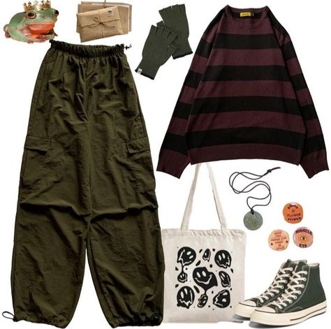 Dad Clothes Aesthetic, 2000s Outfit, Yamaguchi, Really Cute Outfits, Retro Outfits, Grunge Outfits, Cute Casual Outfits, Outfits For Teens, Clothing And Accessories