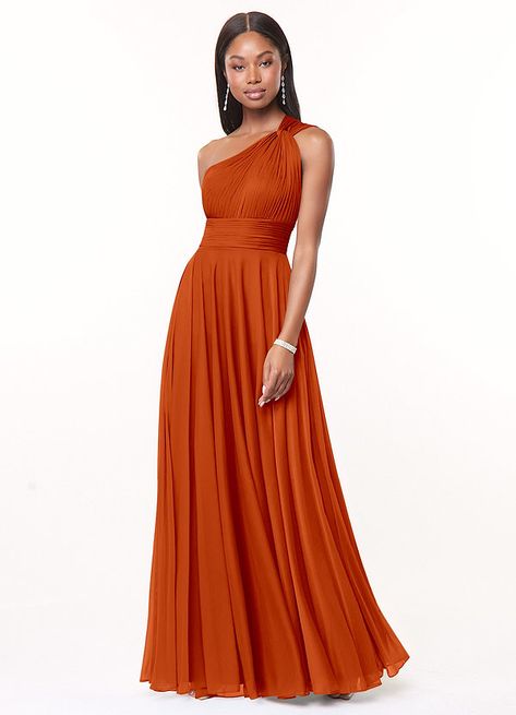 Bright Orange Bridesmaid Dresses, Dark Orange Dress, Bridesmaid Dresses Orange, Oramge Bridesmaid Dress, Azazie Bridesmaid Dresses Terracotta, Orange Floor-length Maxi Dress For Party, Azazie Rust Bridesmaid Dress, Azazie Paprika Bridesmaid Dresses, Burnt Orange Bridesmaid Dresses