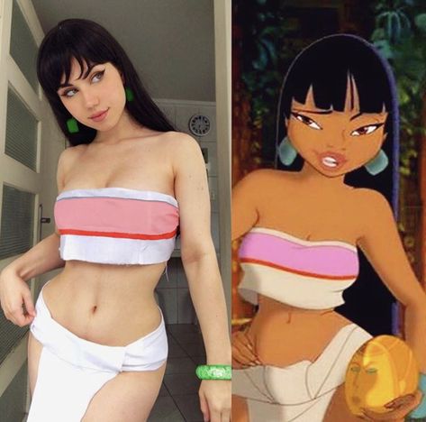 Pinterest @spiciwasabi 🦋🦋🦋 Chel from the Ride to El Dorado Costume Princess Kida, Meg Griffin, Gogo Tomago, Human Resource Development, Female Cartoon Characters, Jessica Nigri, Female Cartoon, American Dad, Anime Cosplay