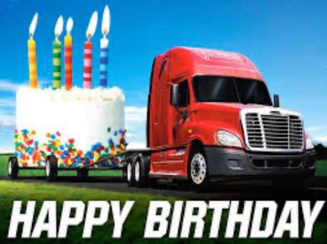 Happy Birthday Truck, Trucker Quotes, Birthday Hug, Birthday Shout Out, Birthday Wishes Greetings, Happy Birthday Wishes Photos, Stay Blessed, Happy Birthday Wishes Quotes, Happy Birthday Meme