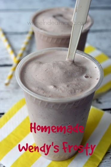 Homemade Wendy's Frosty {Copycat Recipe} Frosty Copycat Recipe, Copycat Wendy's Frosty Recipe, Blizzard Recipe, Wendys Frosty Recipe, Wendy's Frosty, Wendys Frosty, Frosty Recipe, Starbucks Strawberry, Copycat Restaurant Recipes