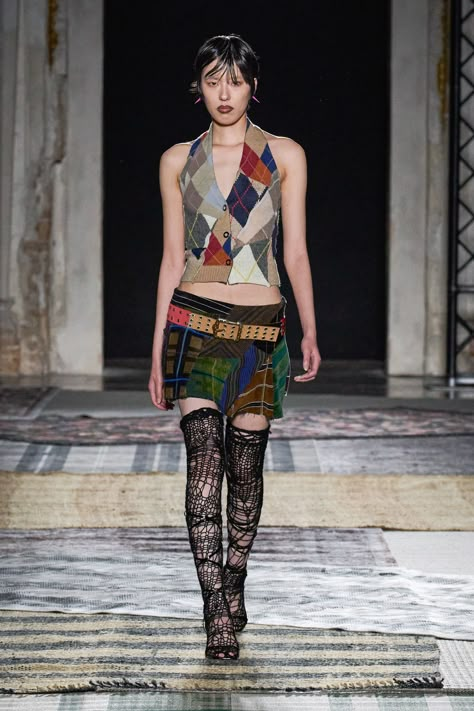 Patchwork Trends, Rave Review, Catwalk Fashion, Copenhagen Fashion Week, Fashion Aesthetics, Upcycled Fashion, Print Trends, Spring 2024, Upcycle Clothes