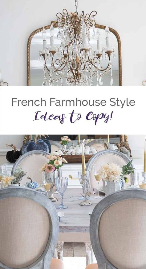 French Farmhouse Table, French Country Rug, French Country Living, French Farmhouse Style, Modern French Country, French Farmhouse Decor, French Country Bedrooms, French Country Living Room, French Country Design