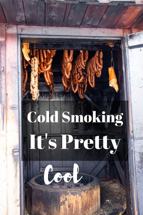 #CulinaryMeatTechniques Cold Smoker, Meat Preservation, Diy Food Ideas, Smoked Vegetables, Cured Meat Recipes, Diy Smoker, Curing Meat, Homemade Smoker, Meat Curing