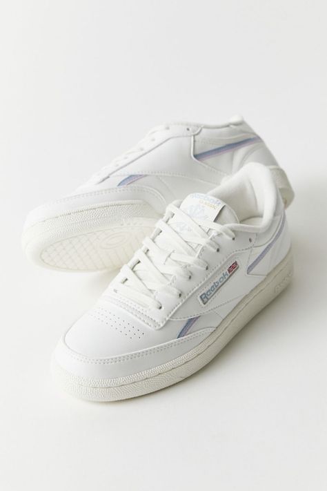 Rebook Shoes Women, Club C 85 Vintage Outfit, Reebok Shoes Outfit, Club C 85 Outfit, Reebok Club C 85 Vegan, Rebook Shoes, Reebok White Sneakers, Reebok Shoes Women, Sneakers Cute