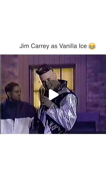 Jim Carrey on Instagram: "Jim Carrey turns into Vanilla Ice 😂  Ice Ice Baby parody from the show “In Living Color” 🤣  #jimcarrey #vanillaice #iceicebaby #music #parody #inlivingcolor #comedy #fanpage" People Slipping On Ice Funny, Jim Carrey Funny, In Living Color, Dad Jokes Funny, Real Funny, Twitter Funny, Ice Ice Baby, Seriously Funny, Jim Carrey