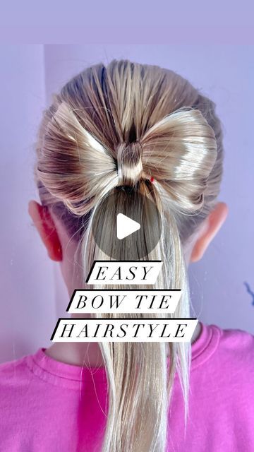 Topsy Tail Hairstyles, Pretty Bun, Topsy Tail, Tail Hairstyle, Beautiful Hairstyle, Bow Hairstyle, Bun Hairstyle, Hair Videos Tutorials, Hair St