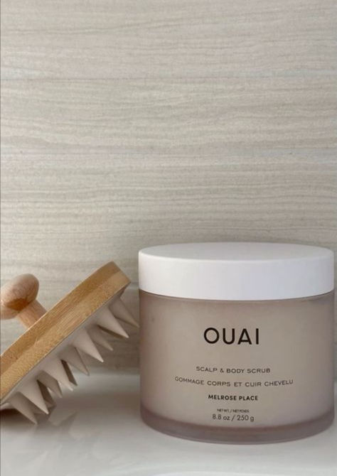 OUAI Scalp & Body Scrub - Exfoliating Body Scrub with Sugar & Coconut Oil Blend for Smooth, Moisturized Skin - Gentle Scalp Scrub for Removing Product Build Up  #ouai #ouaiskincare #skincare #bodycare #haircare #shower #bath #selfcare #vanilla #vanillagirl #productive #grateful #aesthetic #lifestyle #cleangirl #selflove #cozy #vanillagirlaesthetic #cleangirlaesthetic Coconut Oil Sugar Scrub, Diy Beauty Treatments, Moisturized Skin, Melrose Place, Scalp Scrub, Exfoliating Body Scrub, Exfoliating Scrub, Body Exfoliator, Moisturizer For Dry Skin