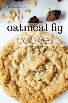 Fig Recipes Dessert, Soft Chewy Oatmeal Cookies, Chewy Oatmeal Cookie, Perfect Oatmeal, Fig Dessert, Fig Cookies, Oatmeal Cookies Chewy, Fig Recipes, Oatmeal Cookie