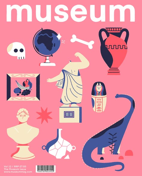 Museum Magazine, Editorial Art, Museum Poster, Cover Illustration, Graphic Design Fun, Editorial Illustration, Freelance Illustrator, Cute Illustration, Graphic Design Illustration